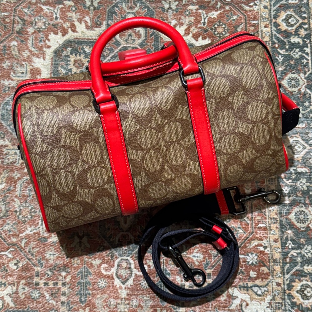 COACH - Speedy 27 Monogram Canvas (venturer 27 signature) Handbag
